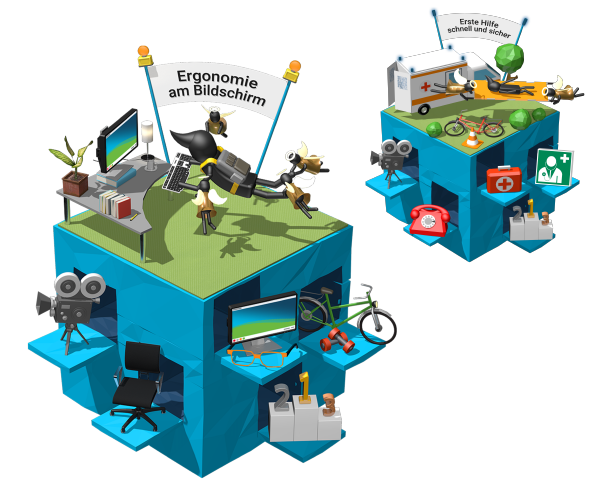 Arbeitsschutz – Ergonomie und Erste Hilfe